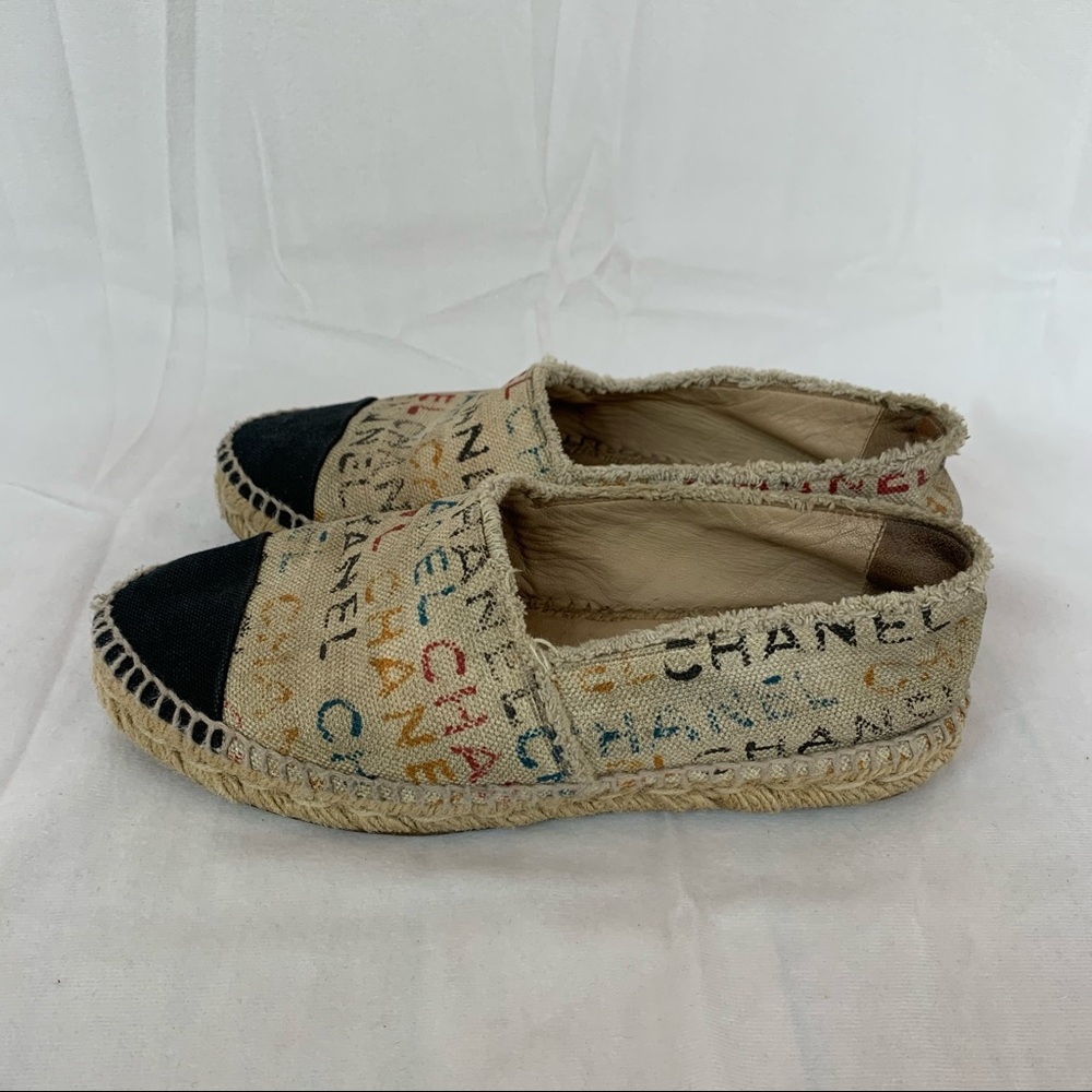 Chanel Graffiti Espadrilles - Picture 7 of 10